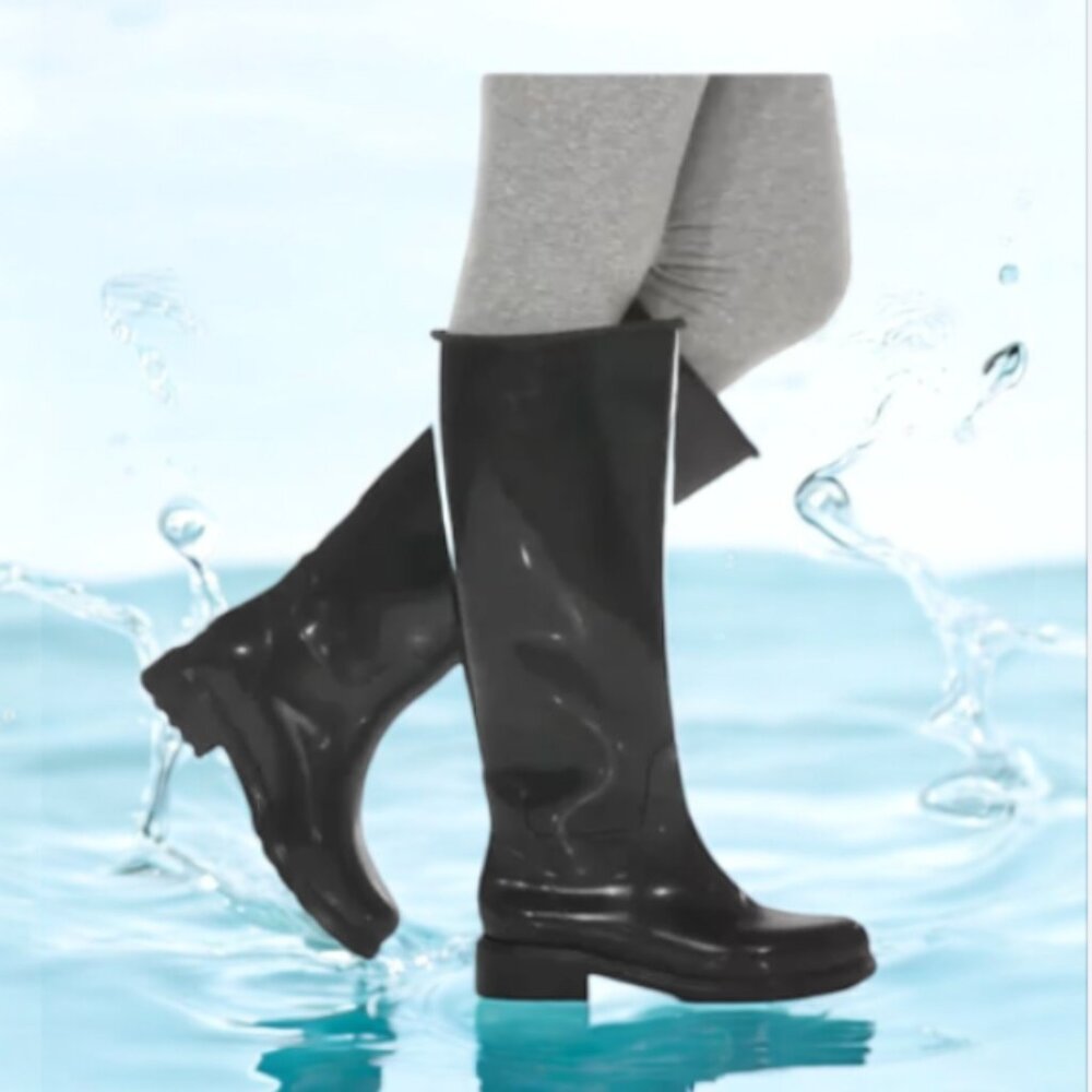 MELISSA Thermal Seasonal Fullness Waterproof Rainboot New/box/dust bag Sz 6, 7,